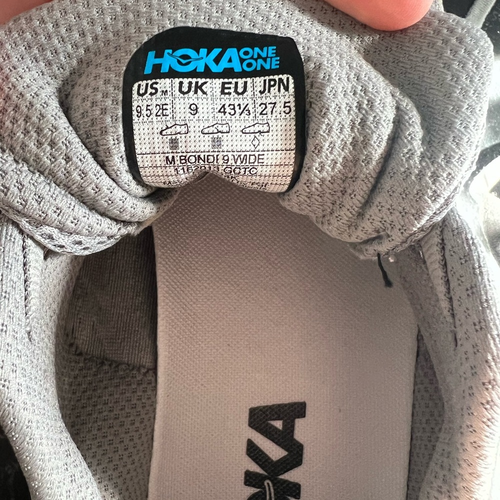 HOKA Bondi 9 Men’s Athletic Sneakers - Picture 6 of 6